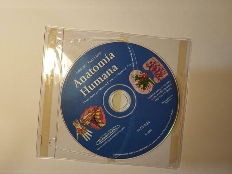 CD Anatomía Humana - Latarjet Ruiz Liard
