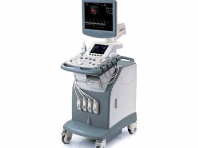 Ecógrafo Mindray DC‑7 con 4 transductores, 4D, DVD, USB y videoprinter Sony – Excelente estado